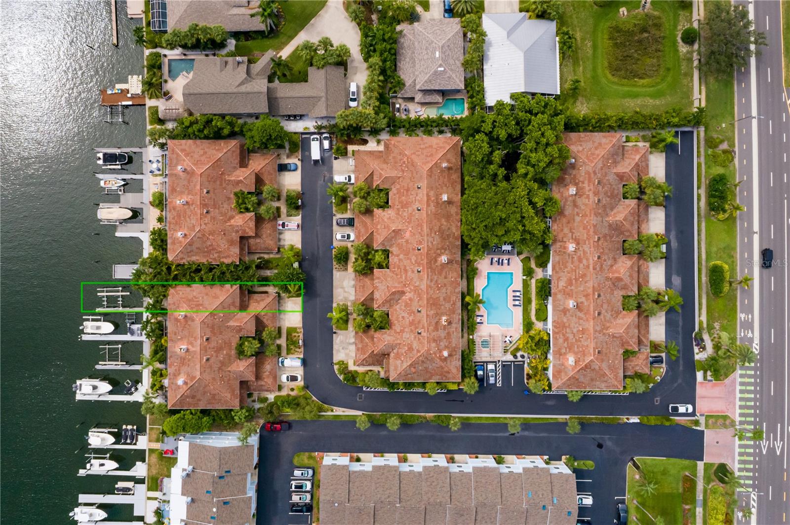 Townhome and deeded slip in prime position