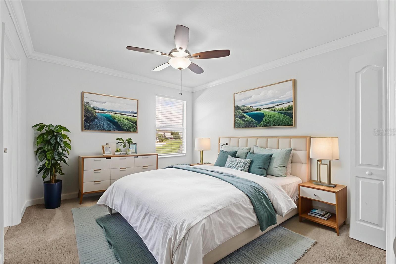 Virtually Staged Bedroom 2