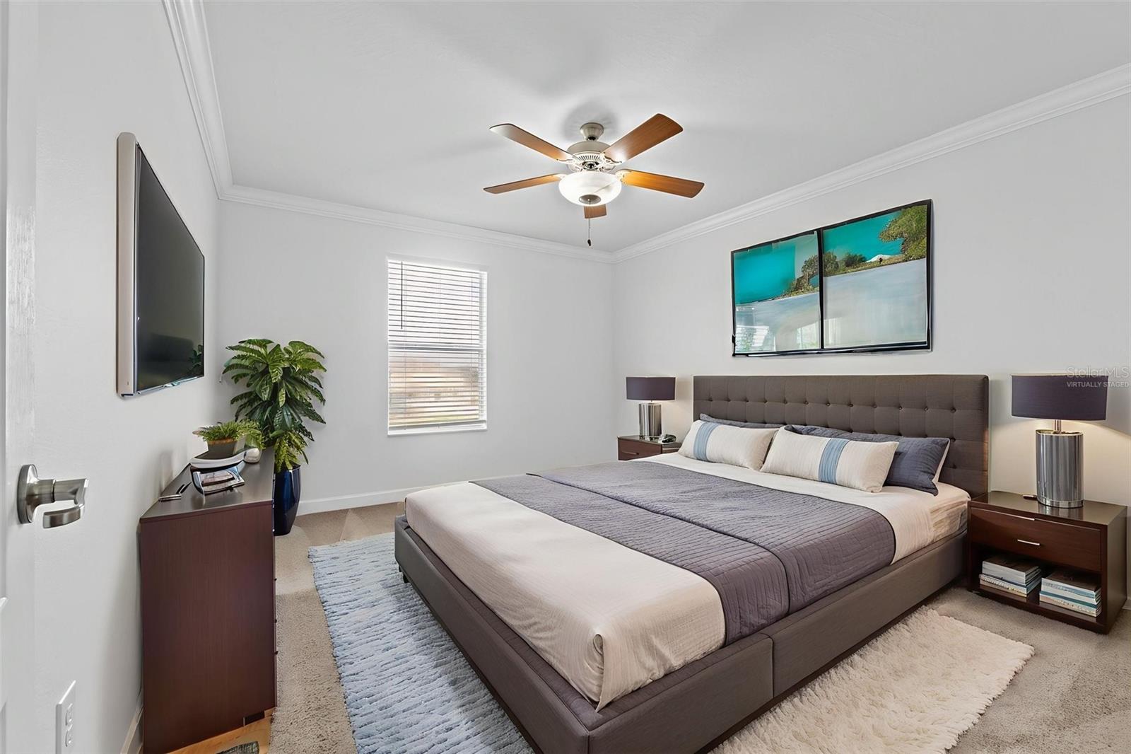 Virtually Staged Bedroom 3