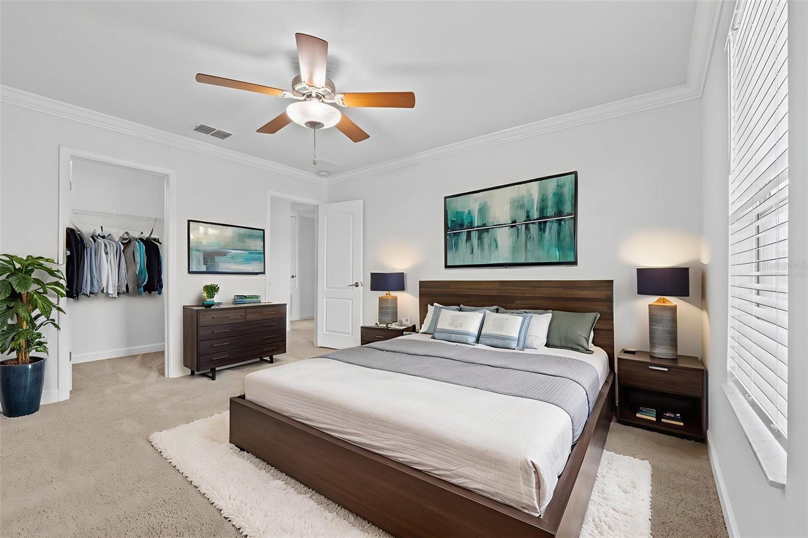 Virtually Staged Bedroom 3