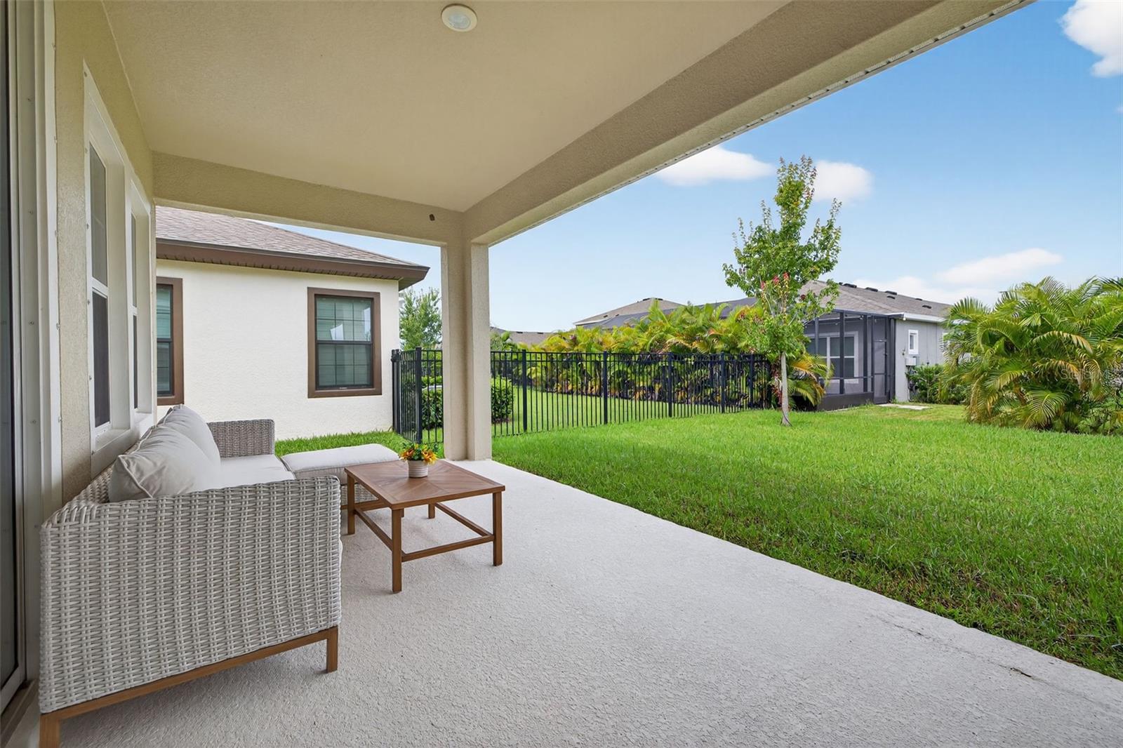 Covered lanai