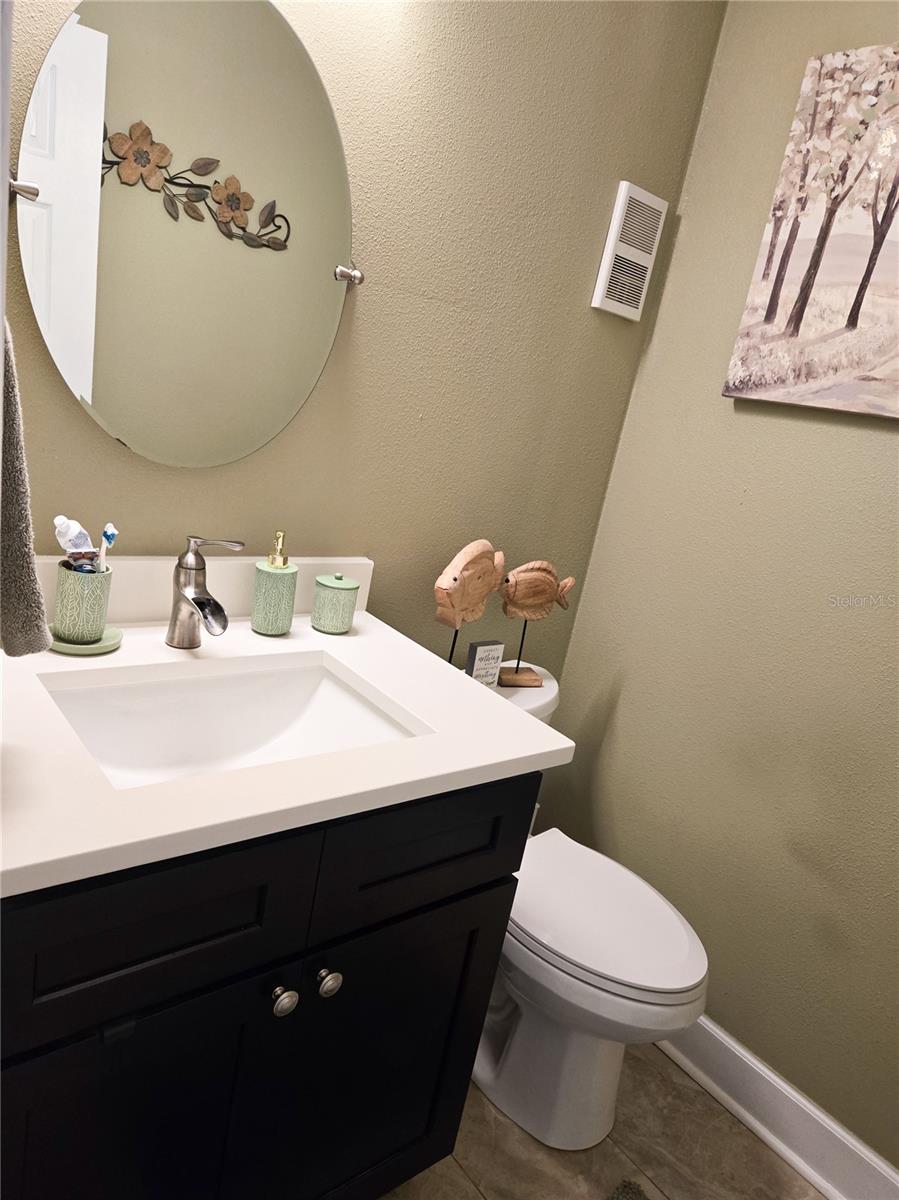 Half Bath on Main Level