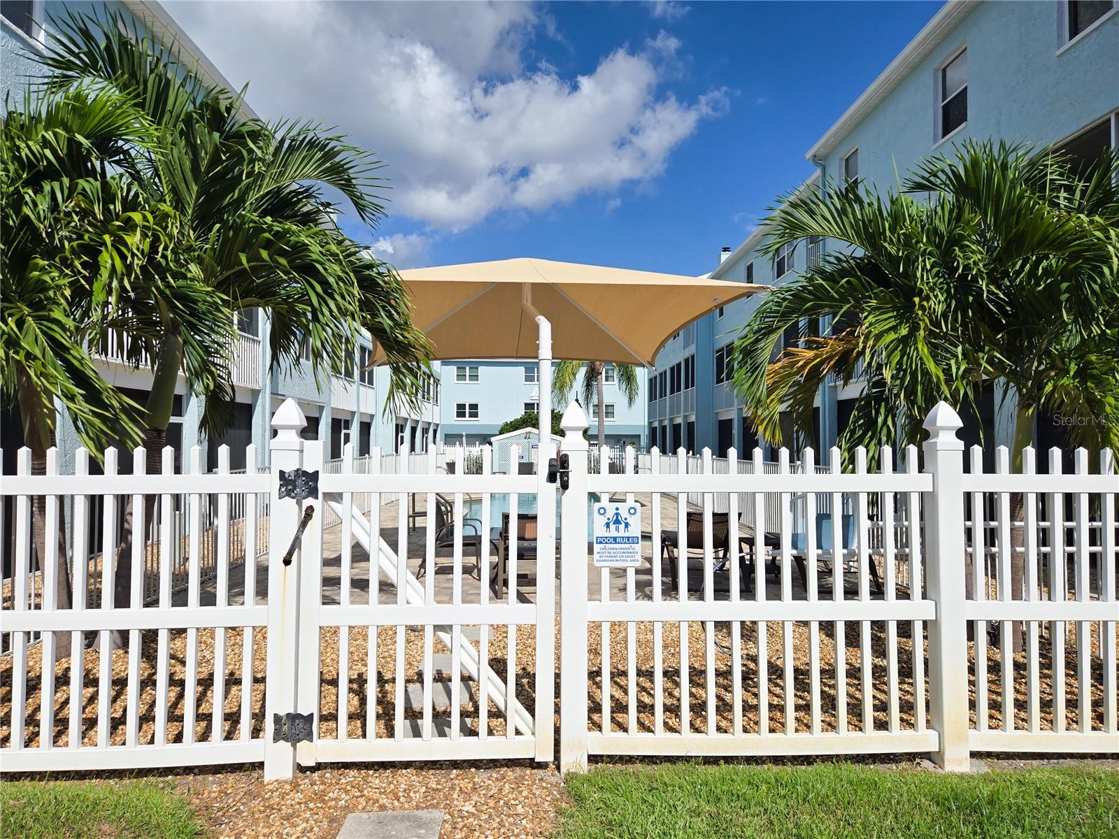 Entrance to Community Pool
