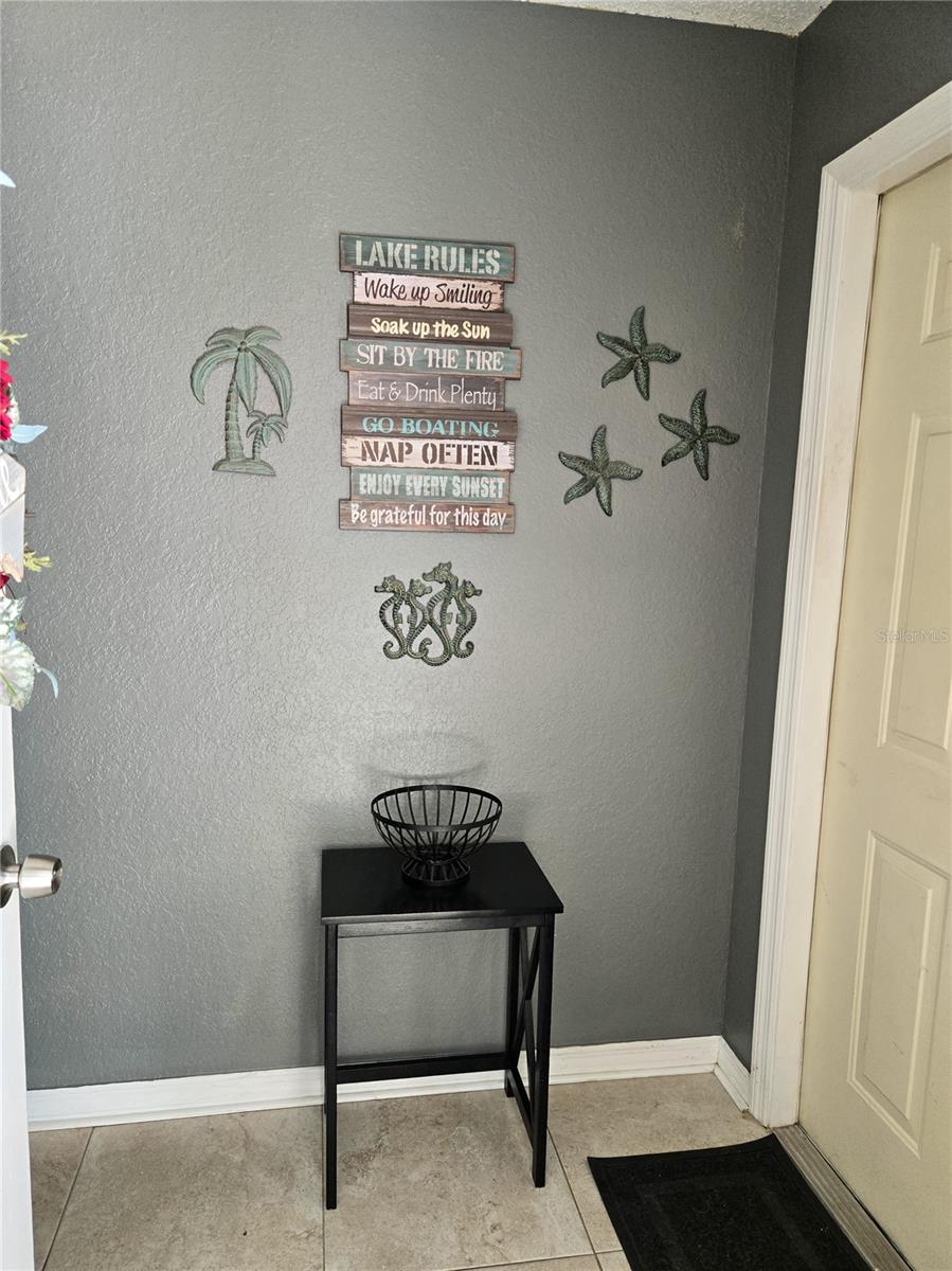 Entry foyer on first floor
