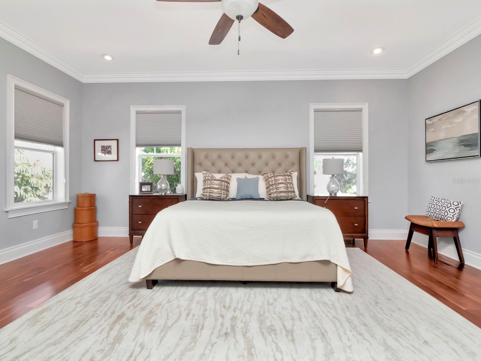 Large primary bedroom