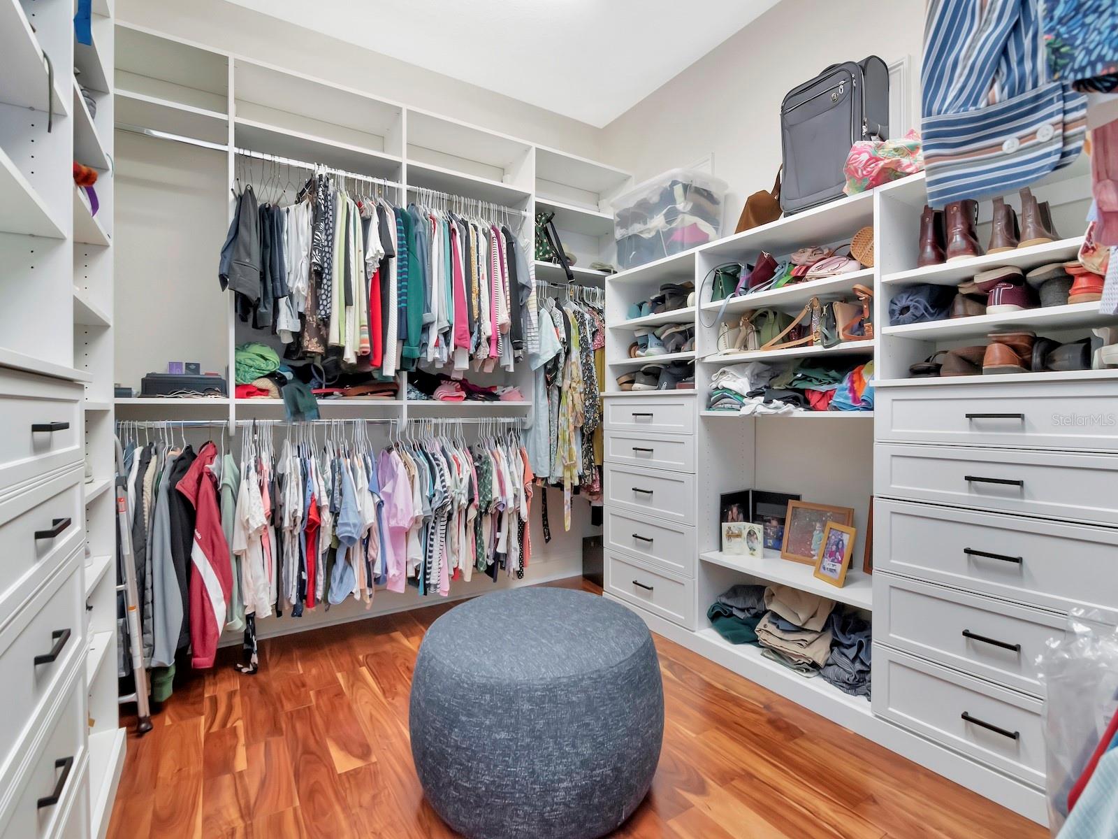 Primary closet (it's BIG!)