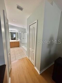 Primary closets on both sides
