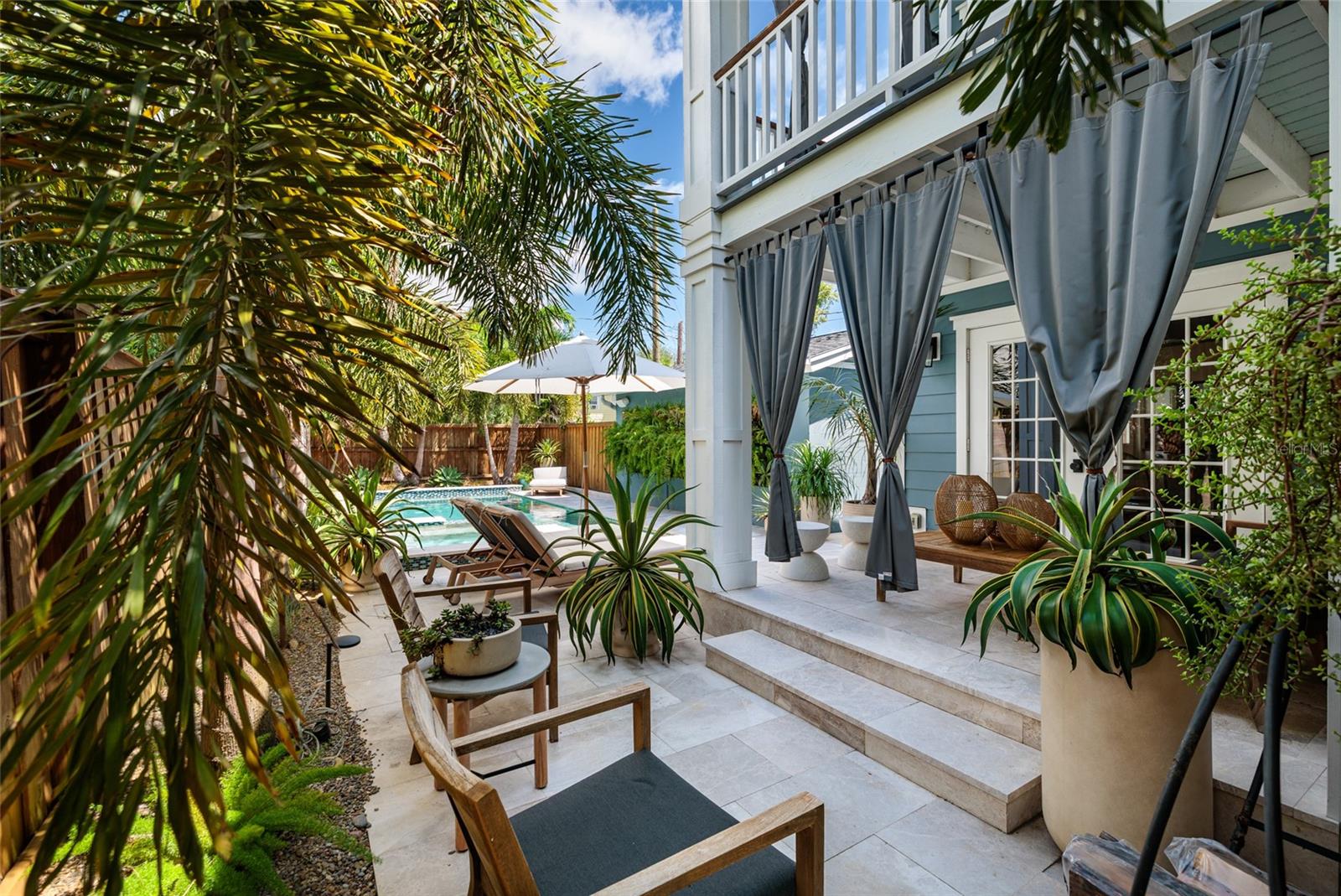 Rear Patio