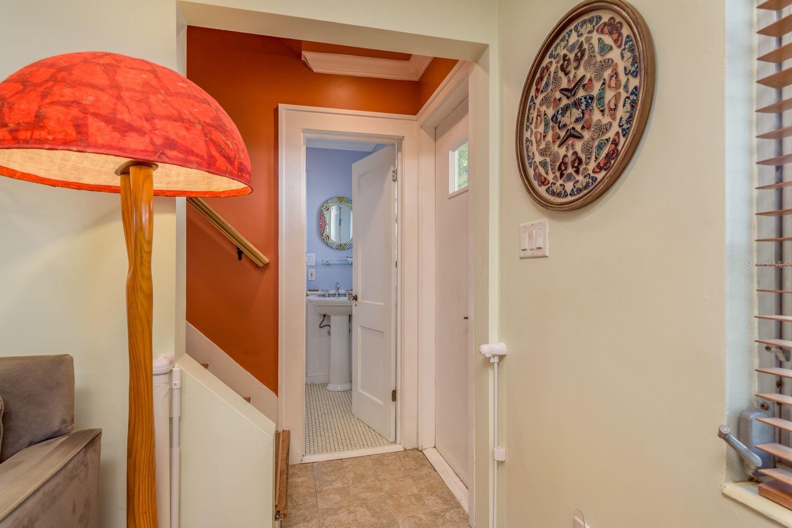 MAIN FLOOR BATHROOM ENTRY