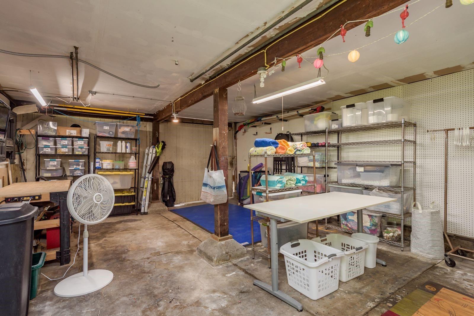 2 CAR GARAGE/WORKSHOP