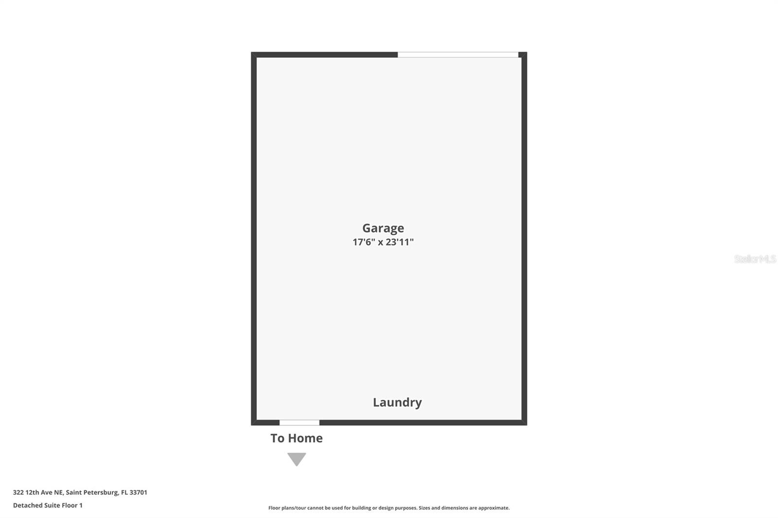 Garage / Laundry Floor Plan