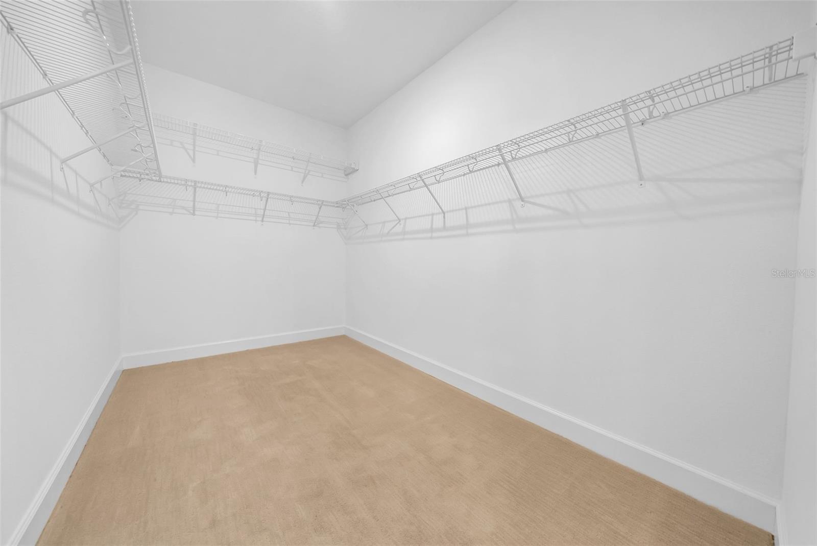 Primary walk-in closet