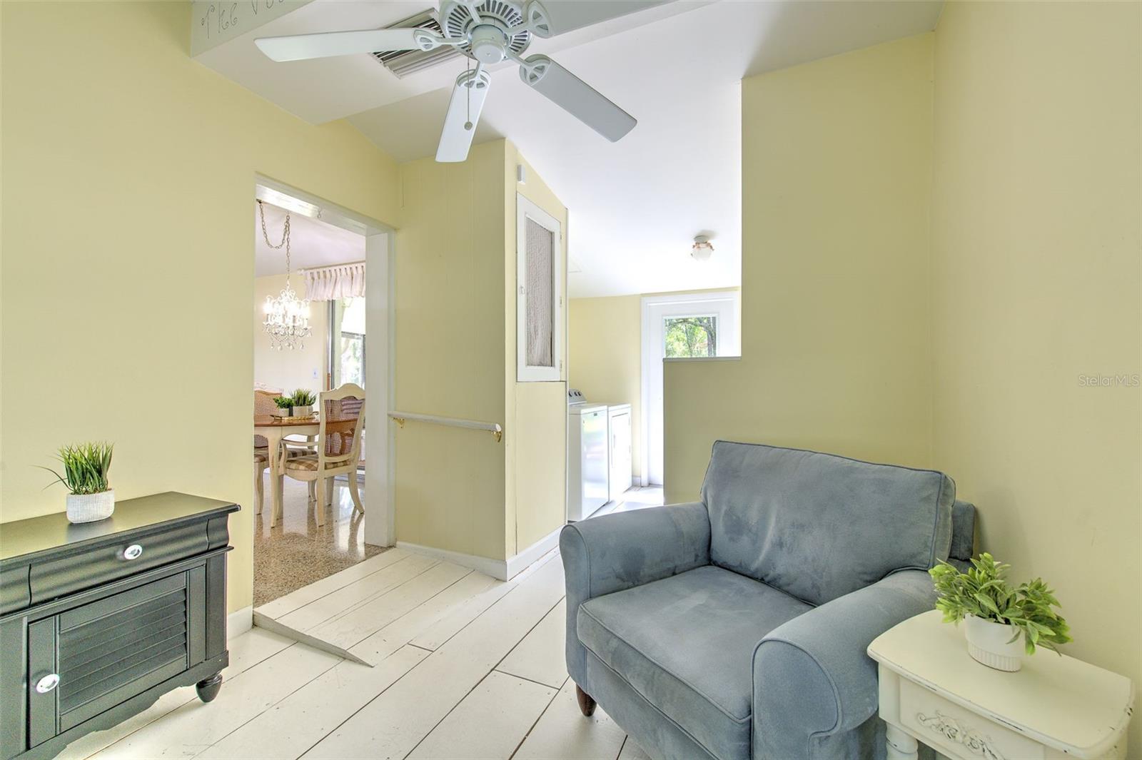 Bonus Room & Laundry Room located off the kitchen with lots of sunlight