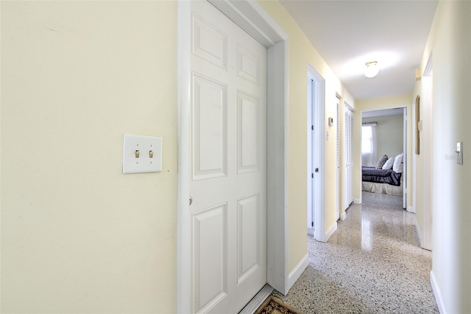 Front Door and Hallway View
