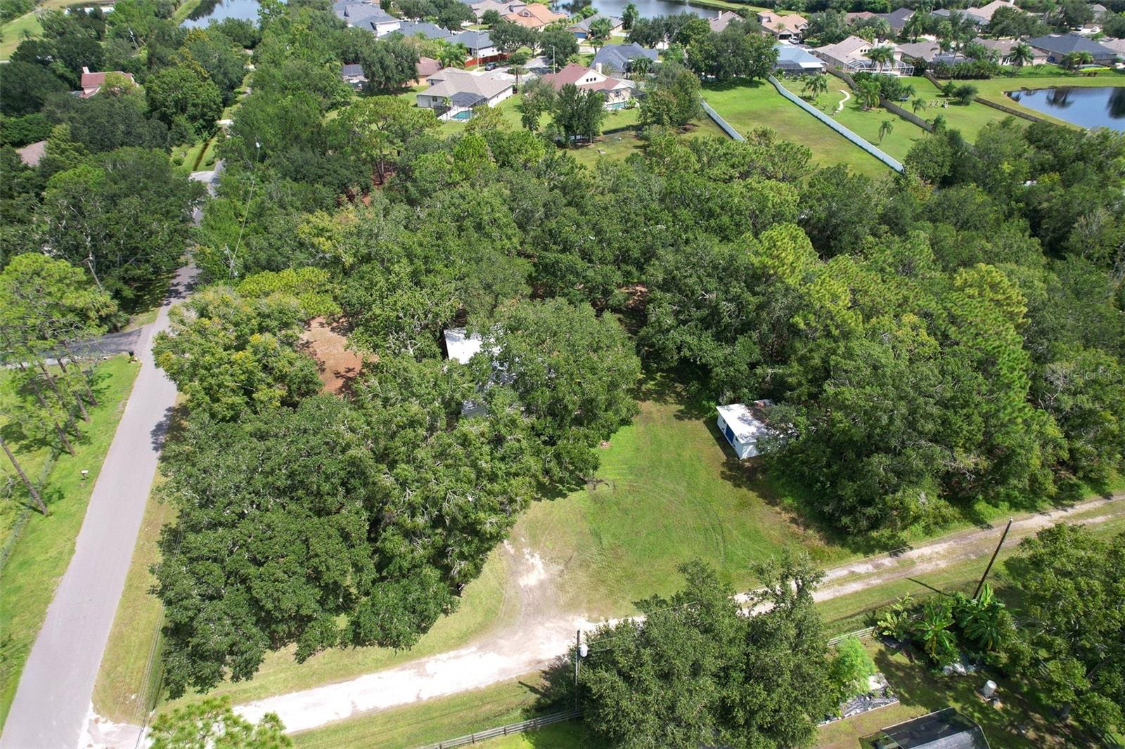 Ariel View of Property