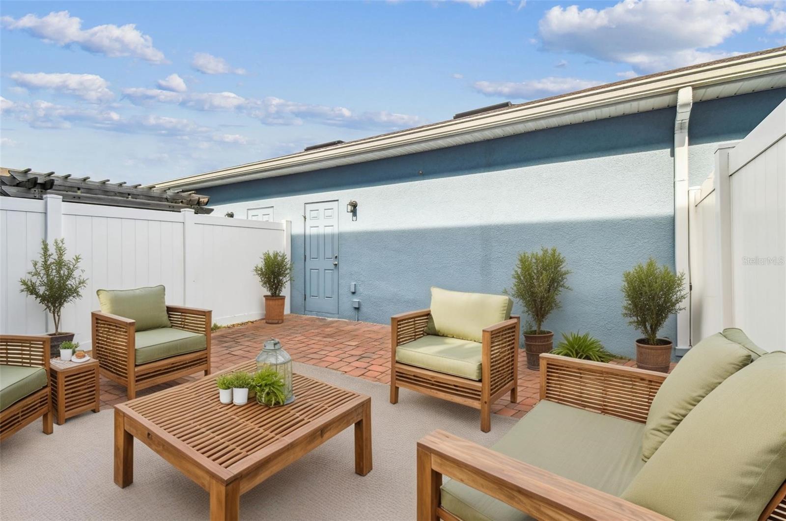 Virtual Staged Patio