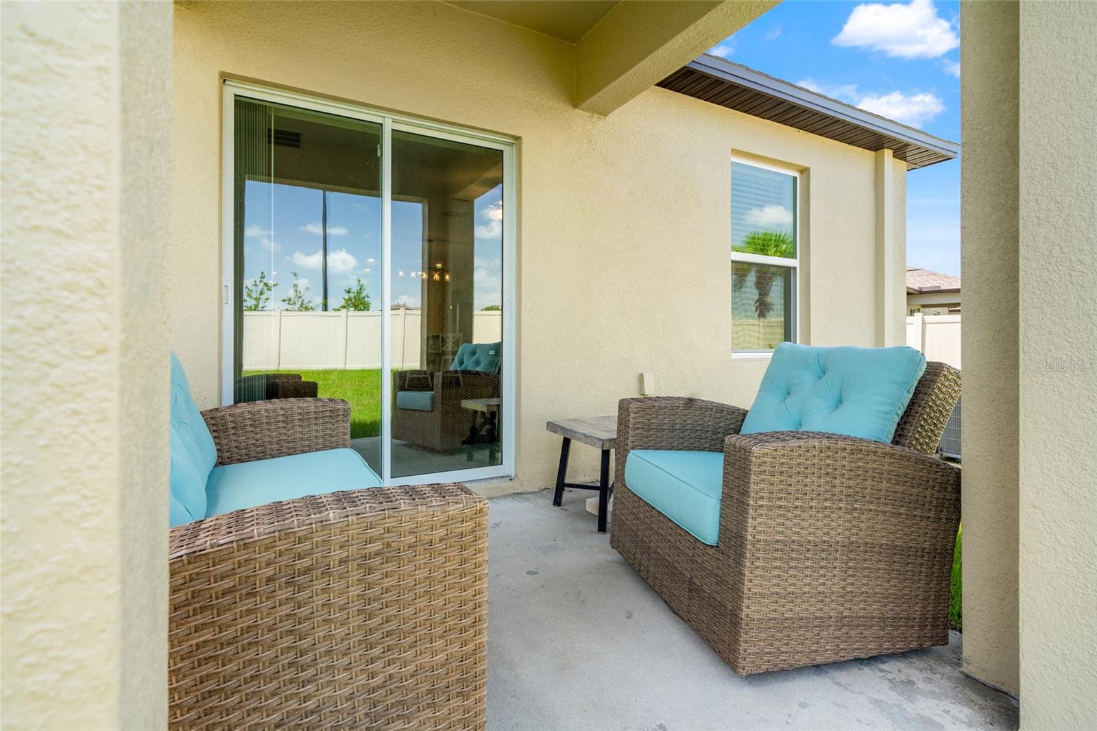 Lanai with Sliding Door To Living Room