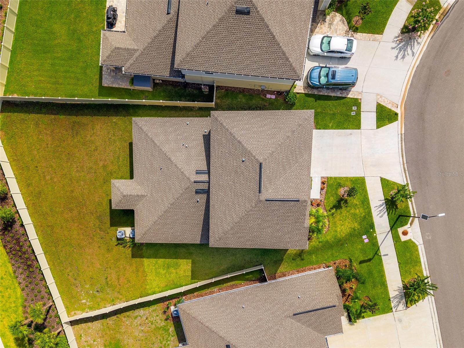 Overhead View of Home