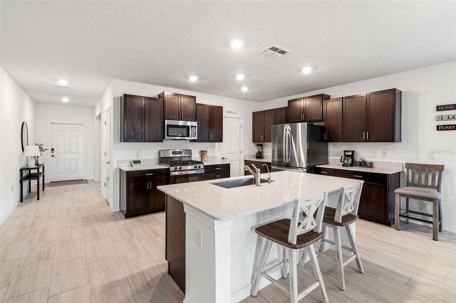 Breakfast Bar Island Kitchen