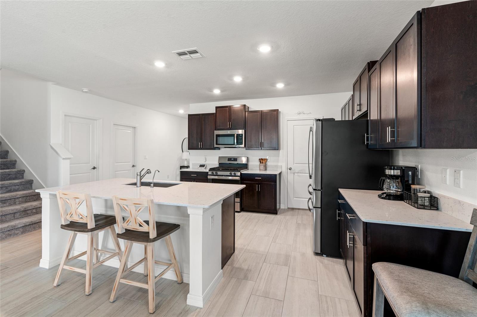 Full Kitchen From Dining Room