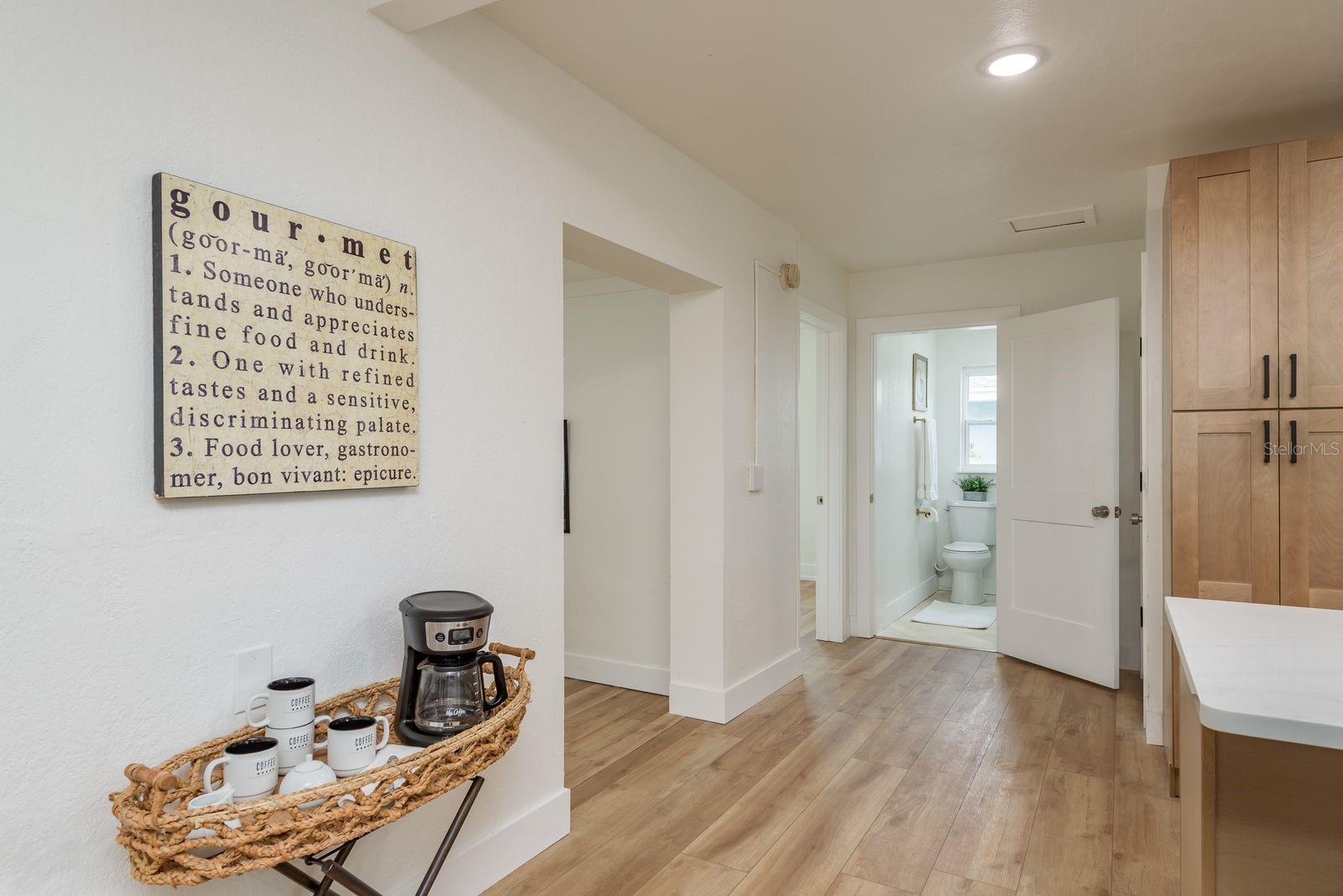 Hall to Family Room