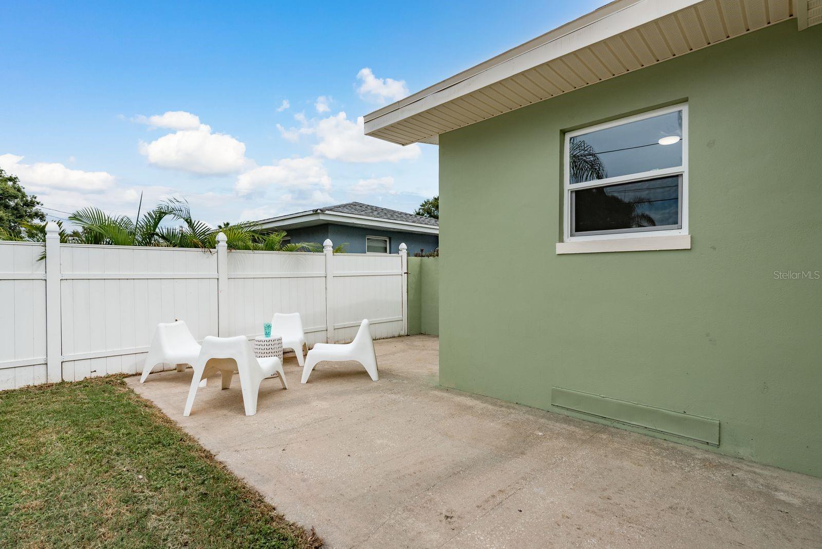 Back Patio