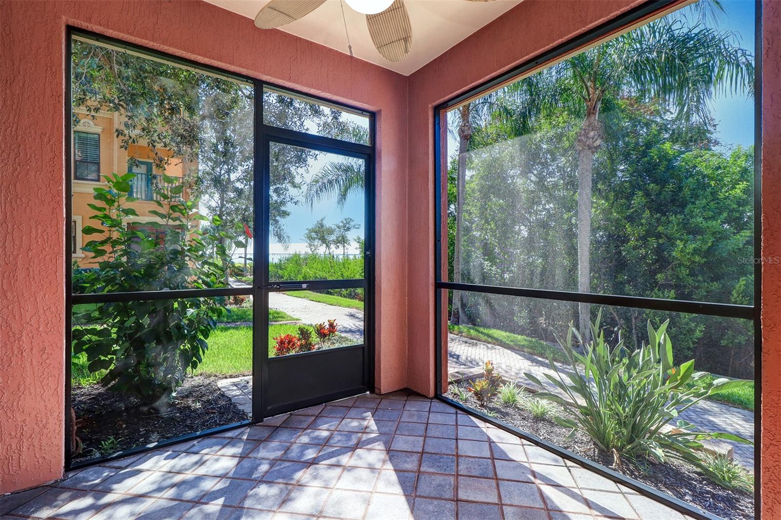 Screened lanai/porch located off the breakfast noon and kitchen areas