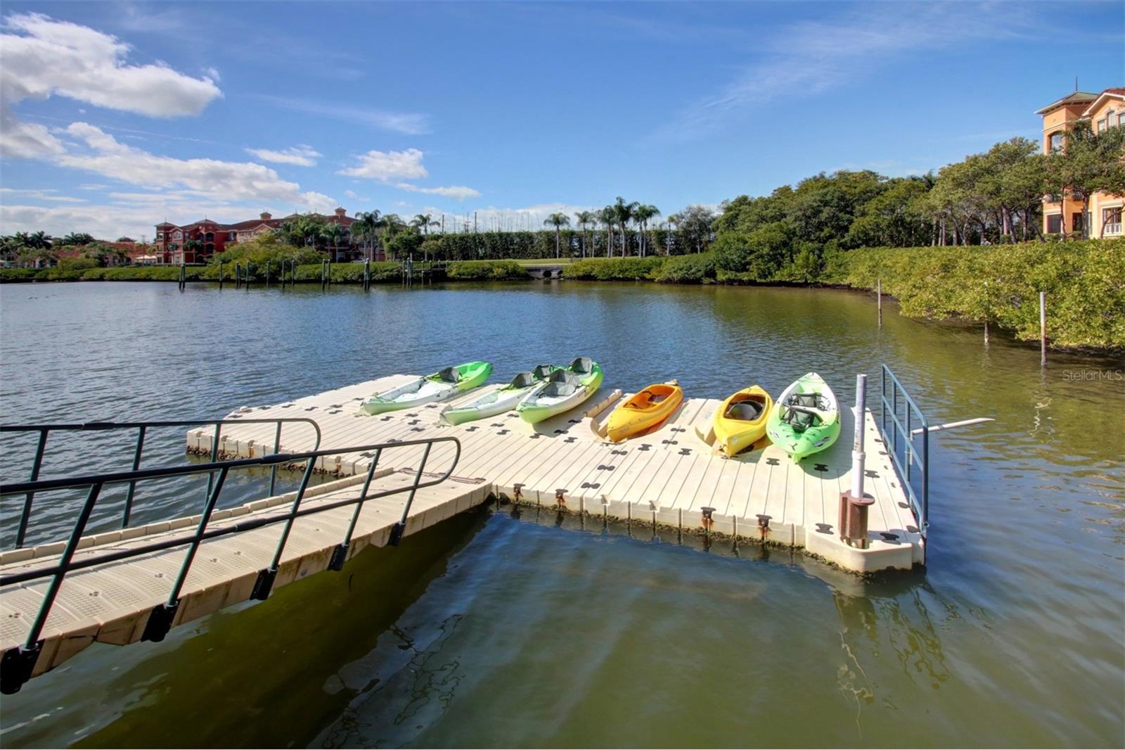 Kayak pavilion prior to renovations - currently inaccessible