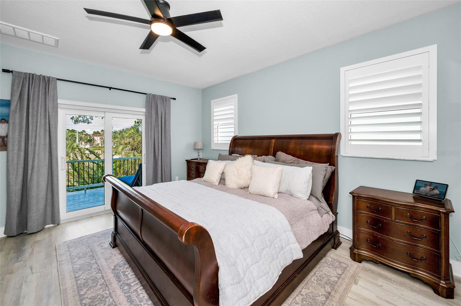 Primary Bedroom - access to patio