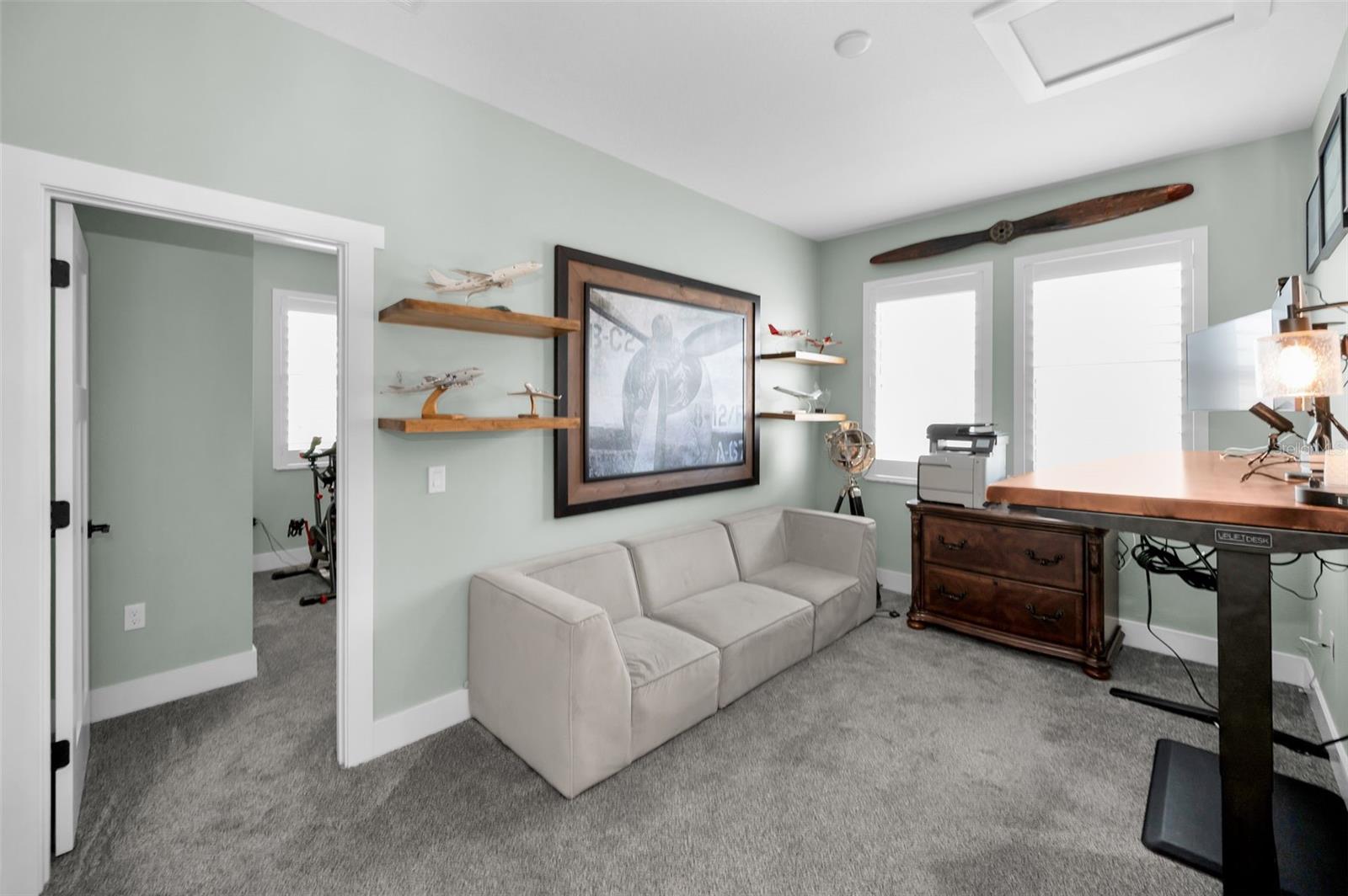 Loft - could be office, media, playroom or exercise