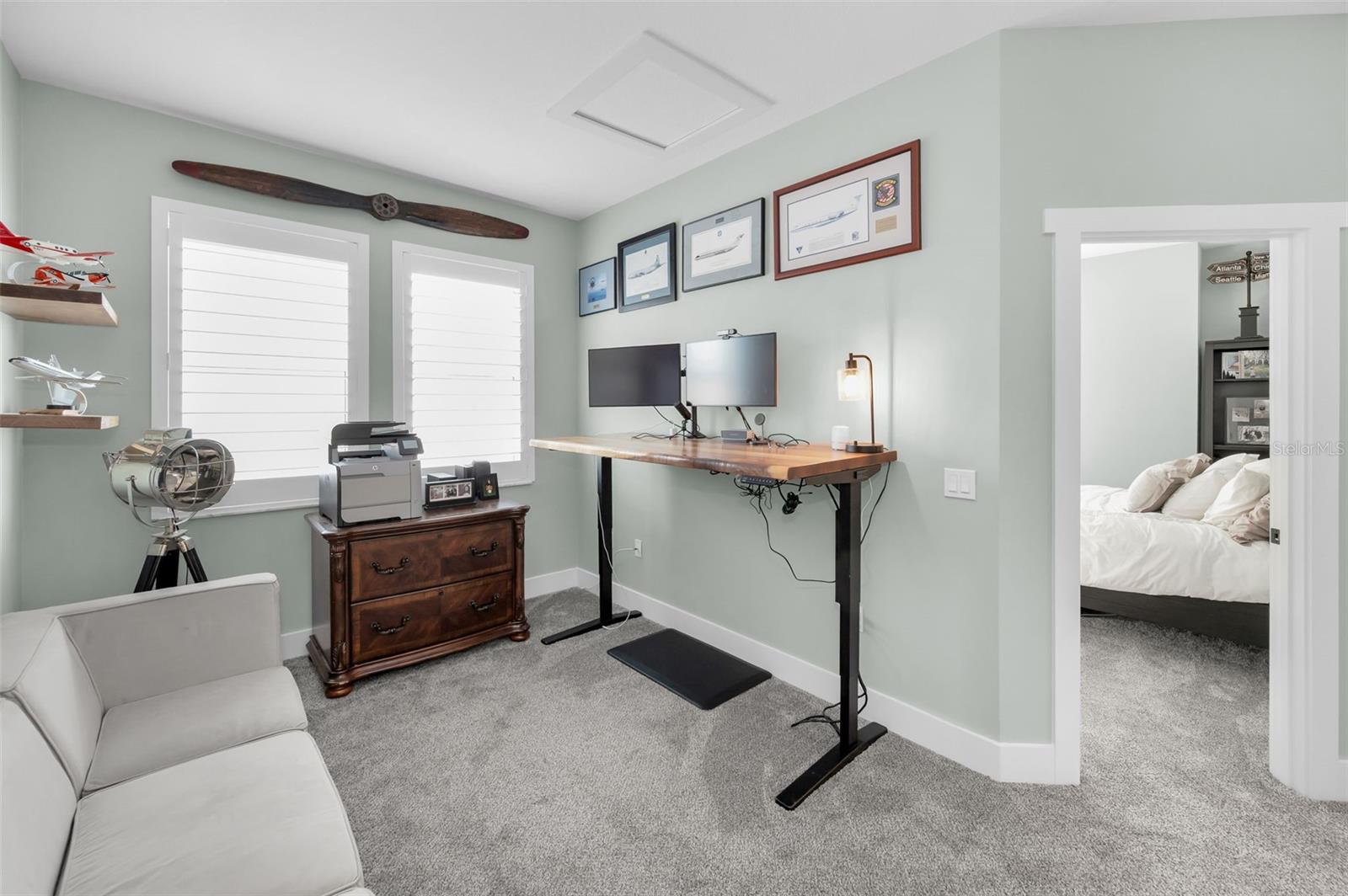 Loft - could be office, media, playroom or exercise