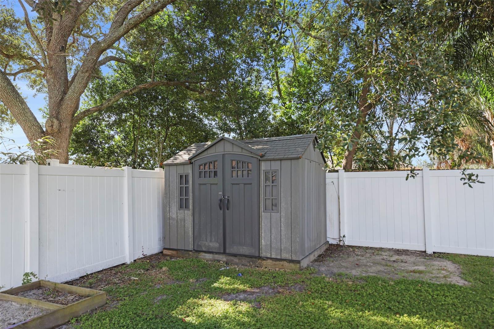 Back Yard/ Shed