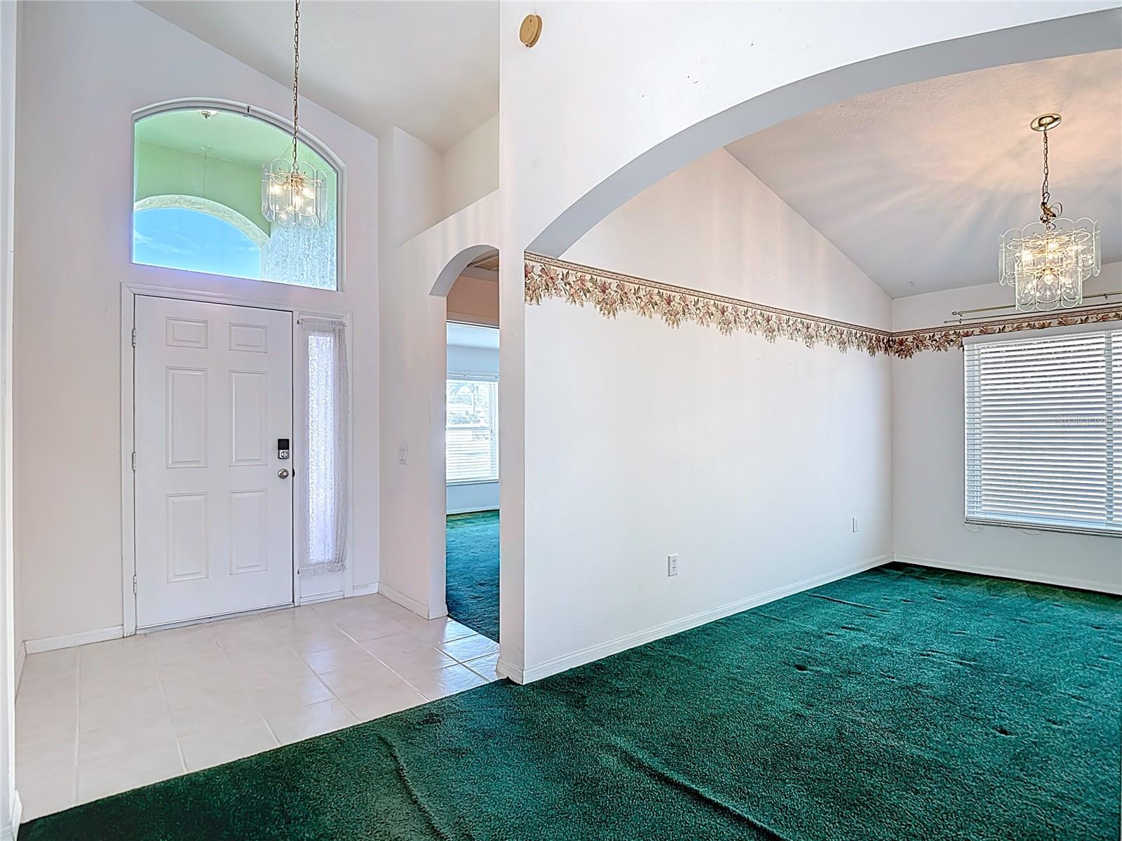 Dining room and front bedroom/office