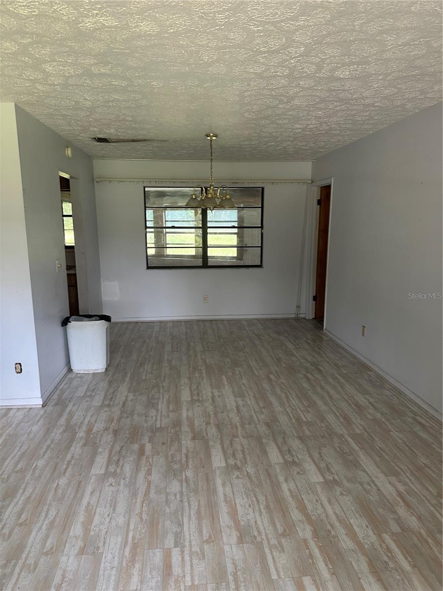 Living Room and Dining Room
