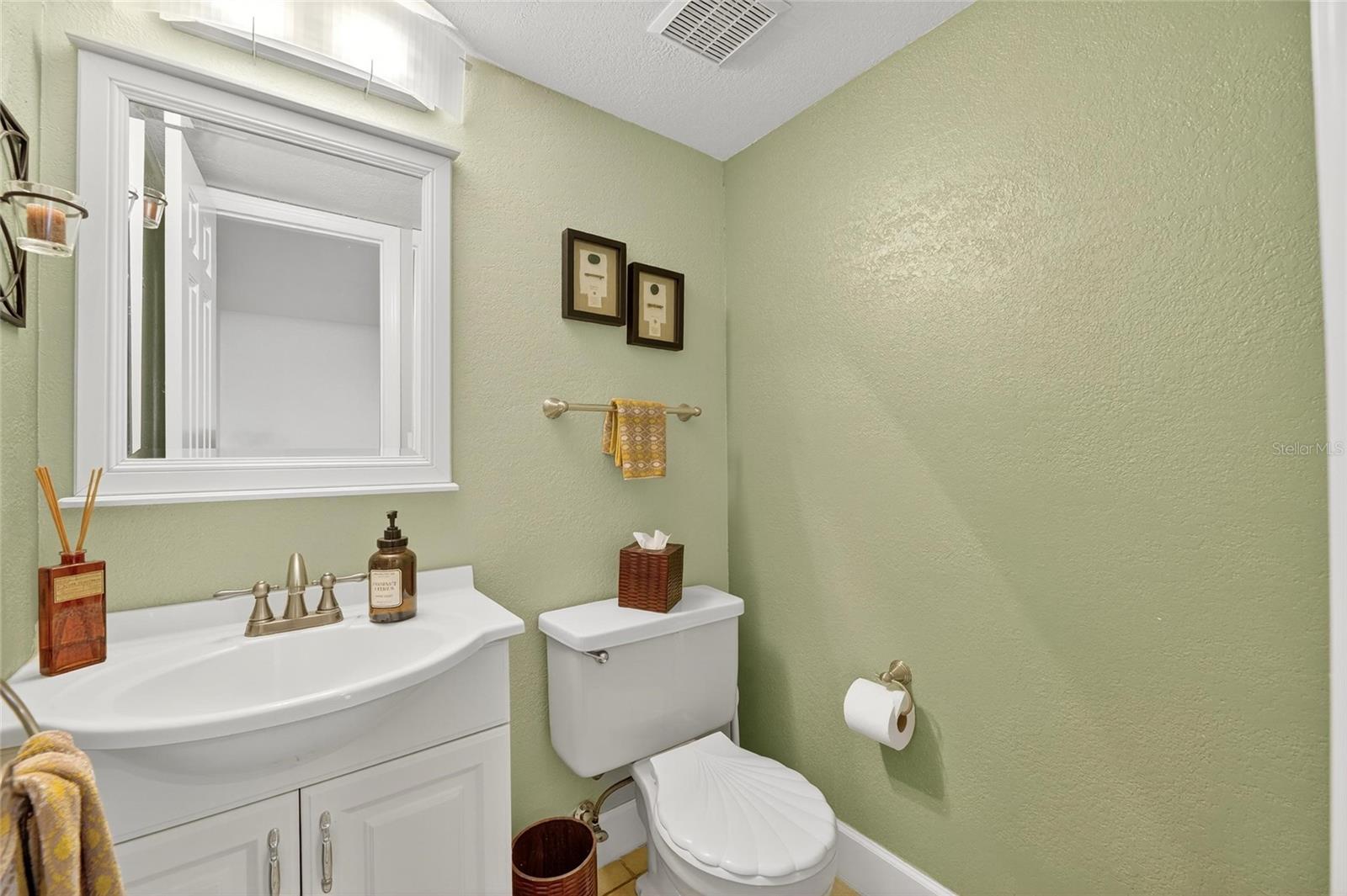 Half bath downstairs