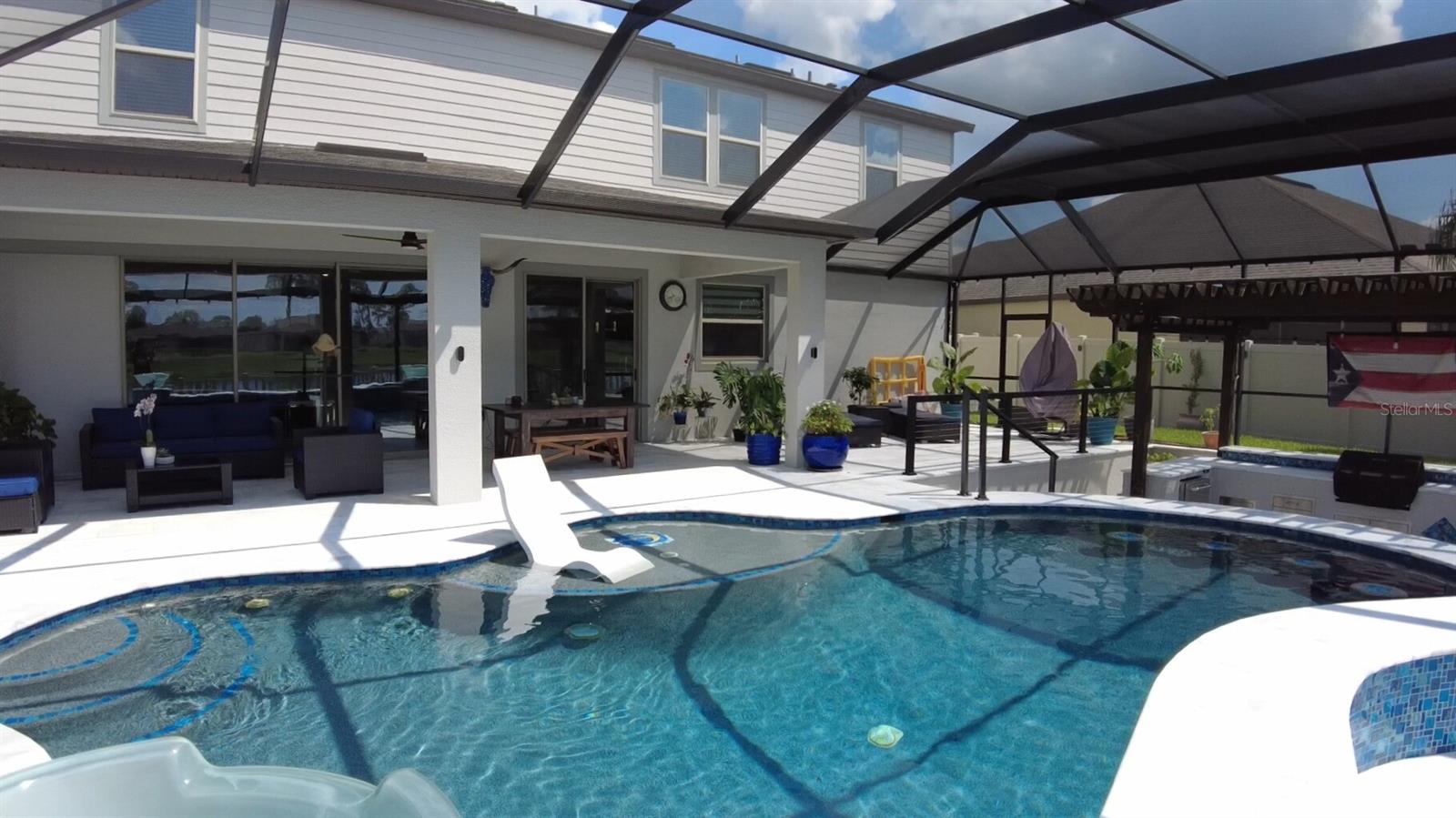 Pool, Lanai, Sunken Kitchen