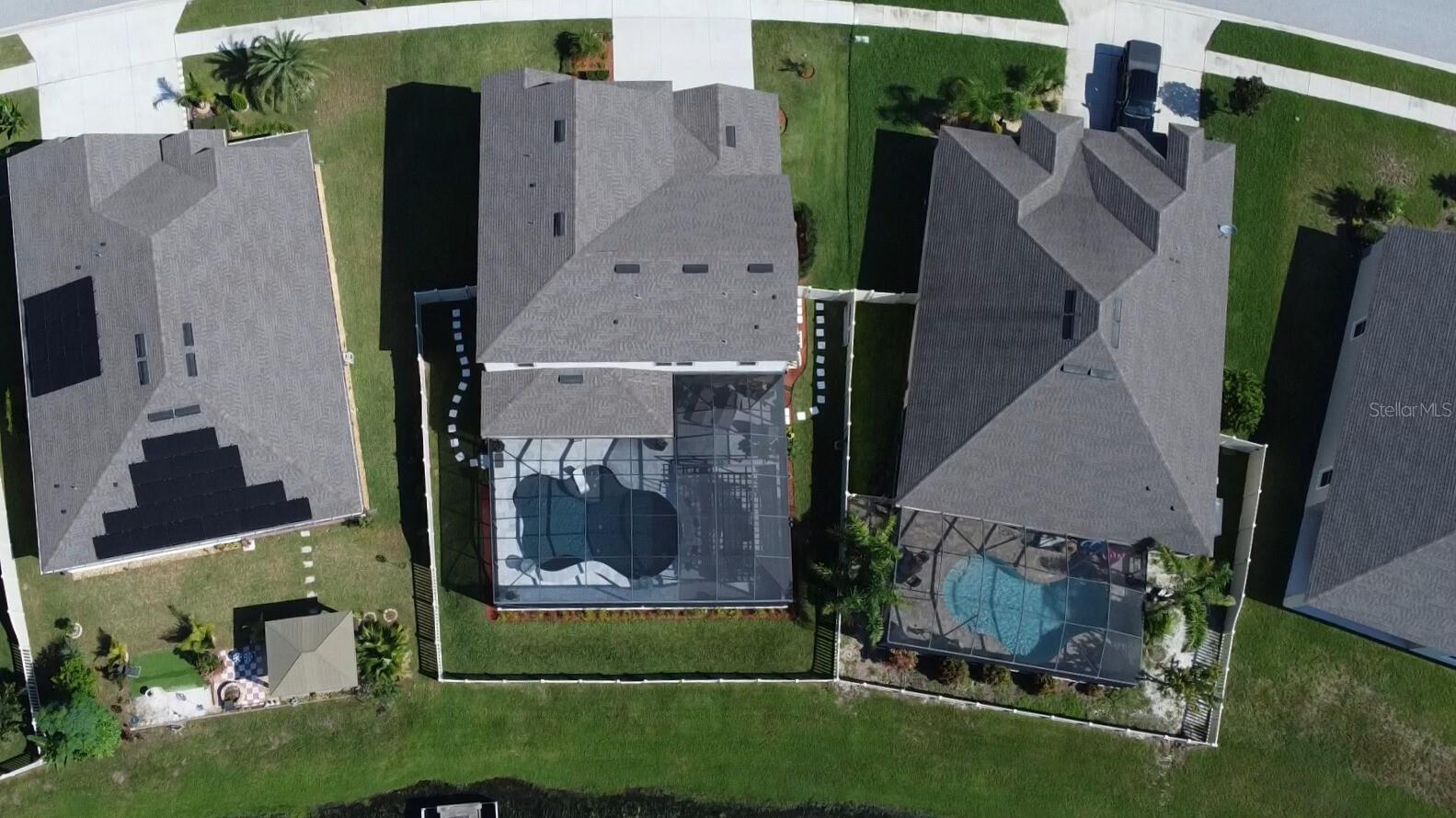 Yard Drone View