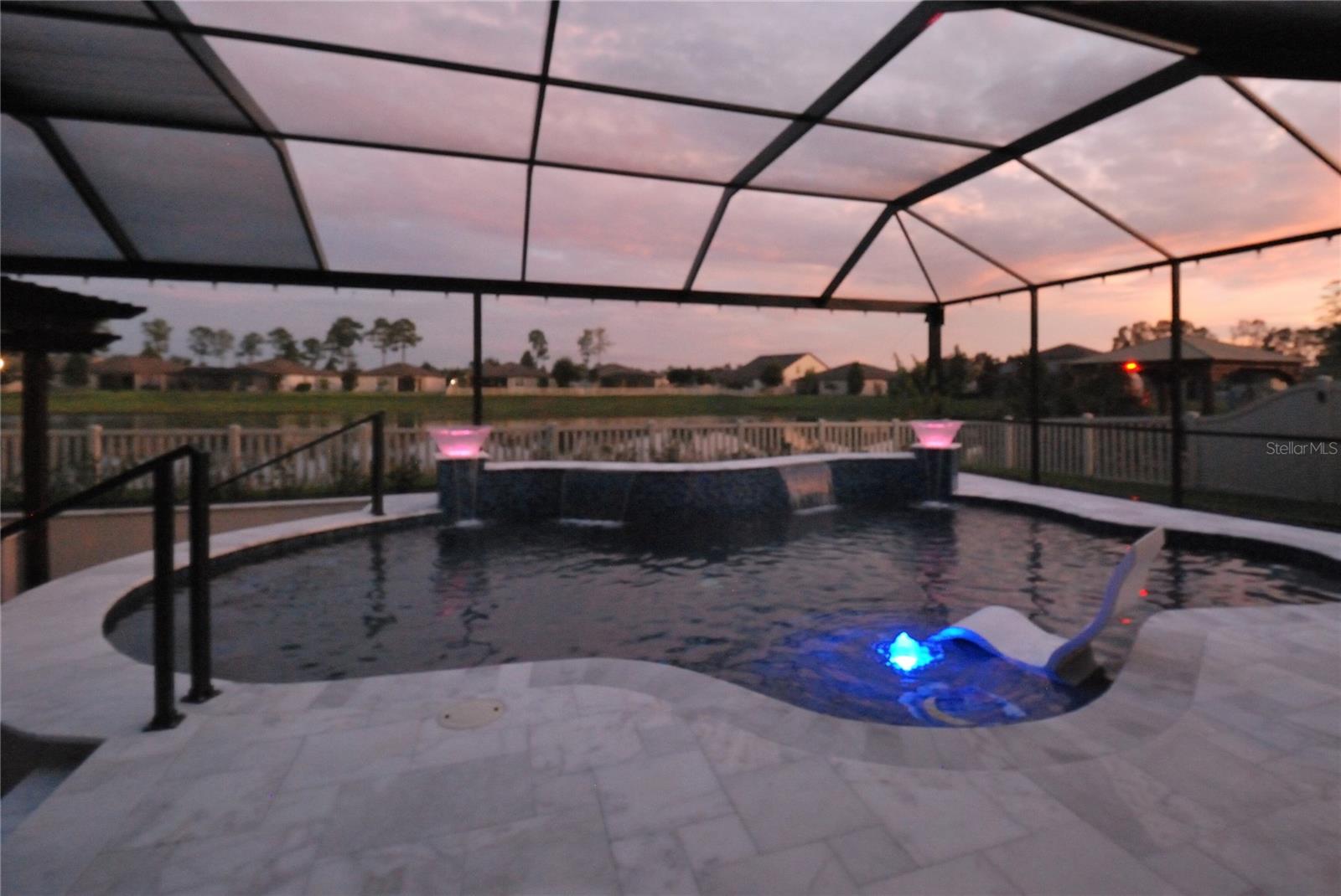 Pool - Dusk