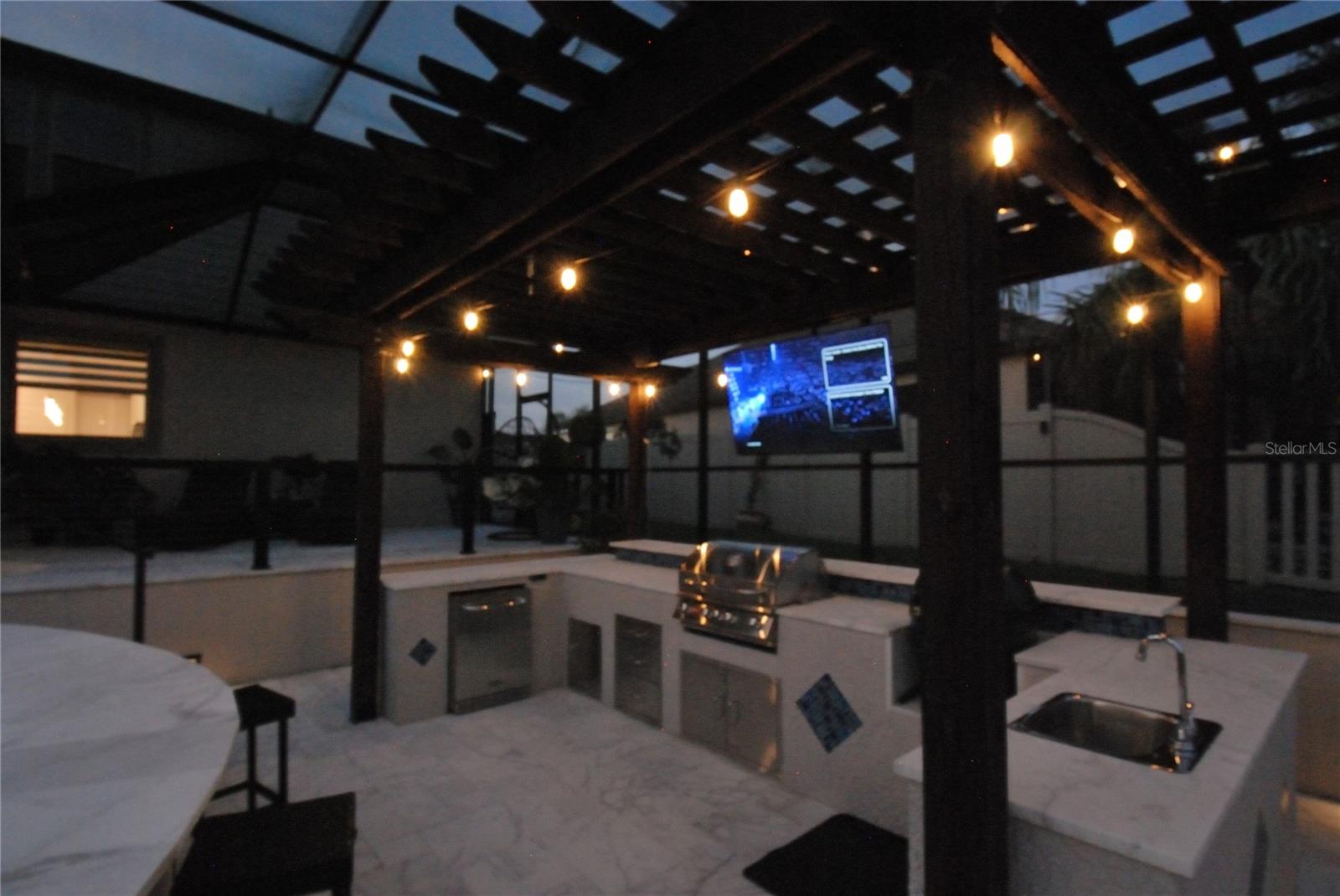 Sunken Kitchen - Dusk