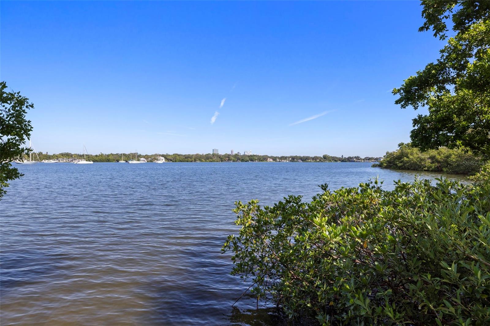 The calming water views create the ultimate backdrop for entertaining or relaxing