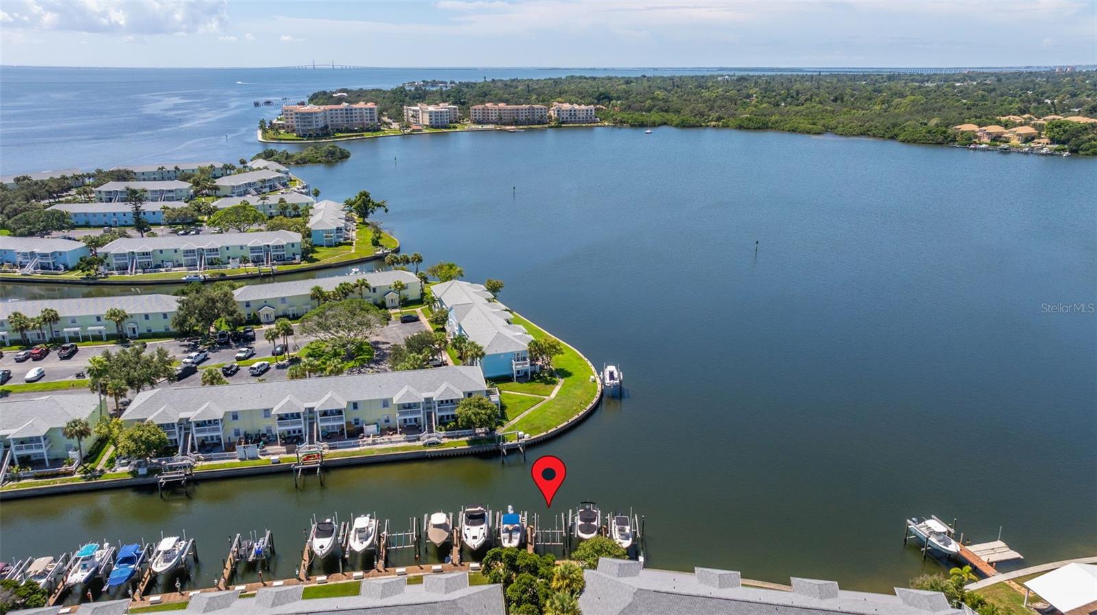 Boat Dock is located at the Waterside Yacht Club: Location 4815 Cobia (Near Building 51)Dock# 47 (Number is on the white storage box at the Dock)