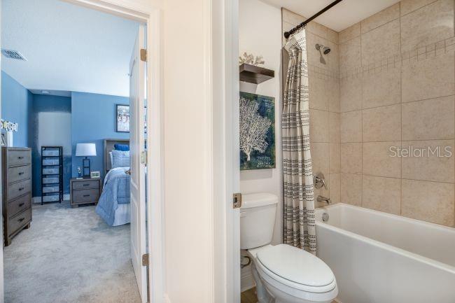 Model home - actual features may vary.