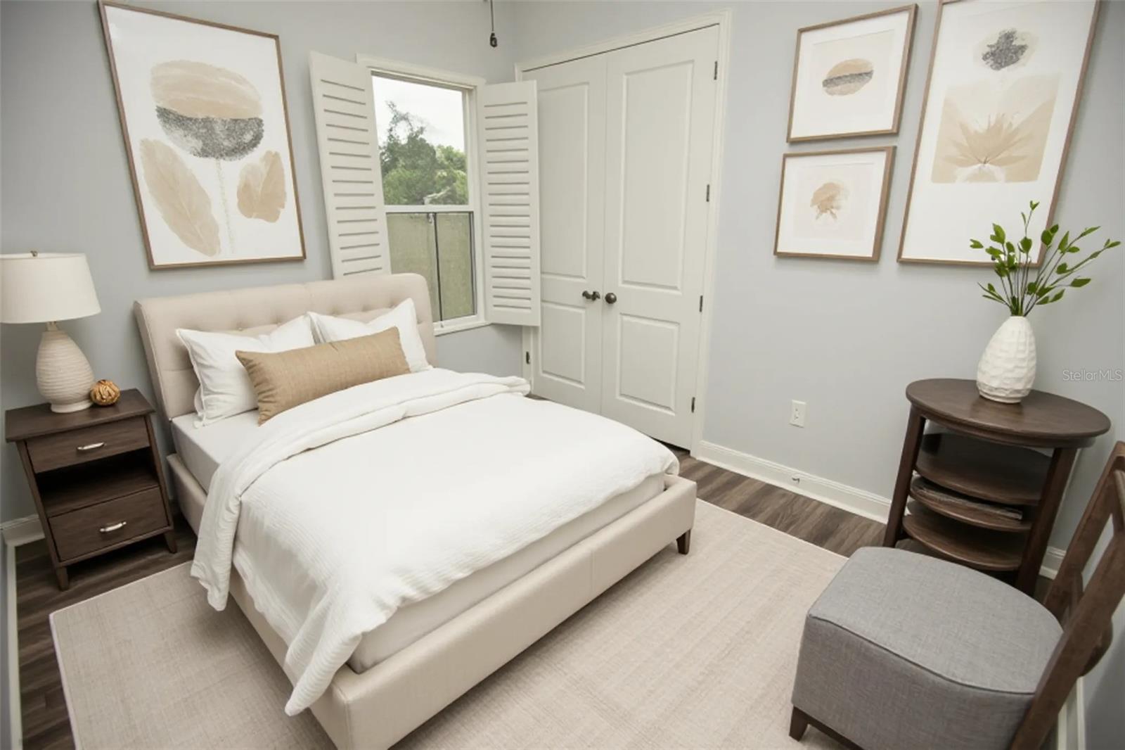 AI Staged, Bedroom 4
