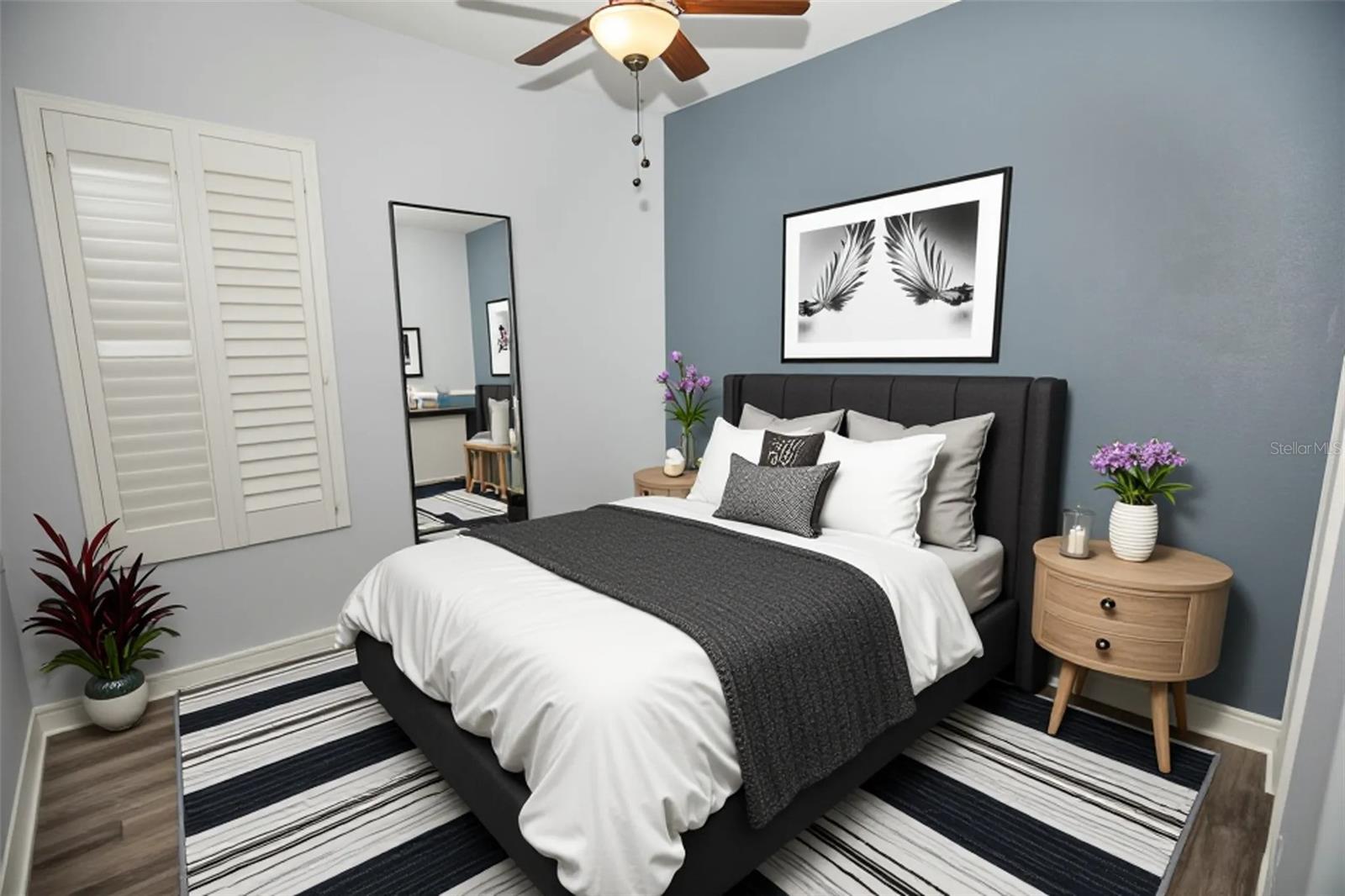 AI Staged, Bedroom 2