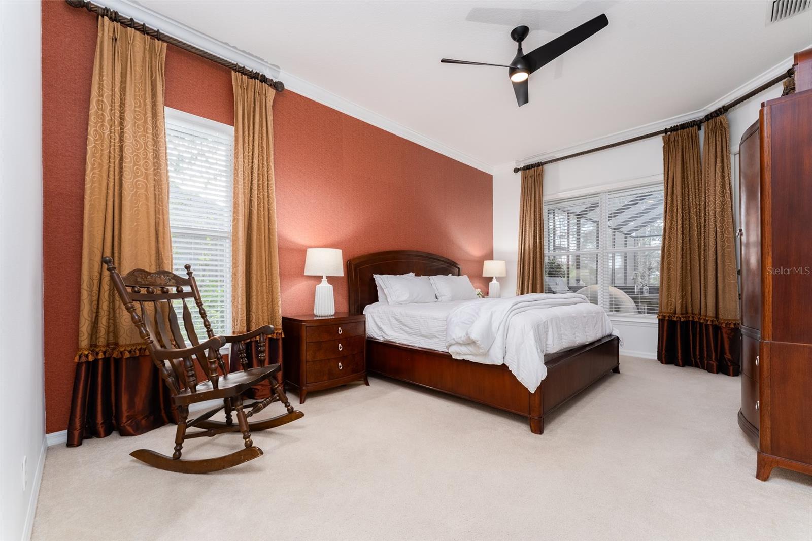 Primary Suite with French Door Access to Outdoor Living Space