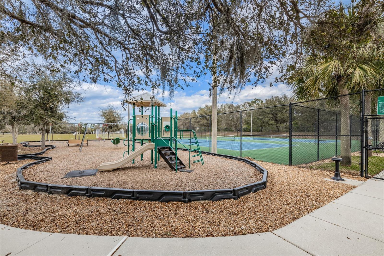 Playground and Tennis Courts