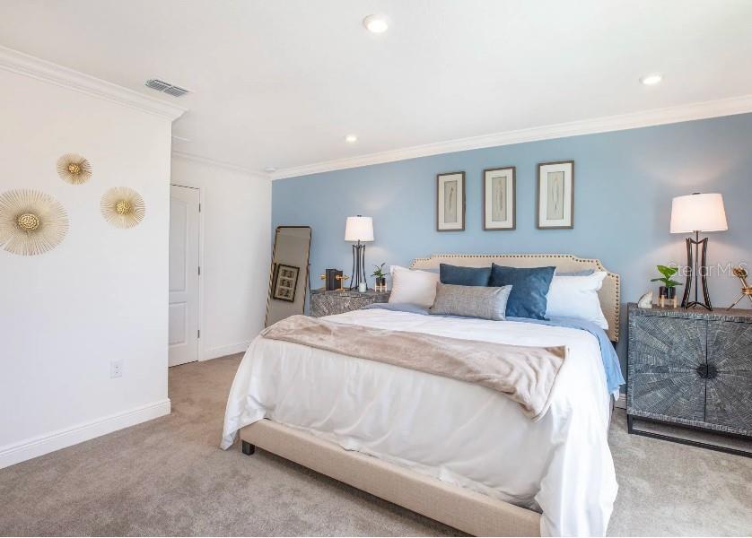 Model home - actual features may vary.