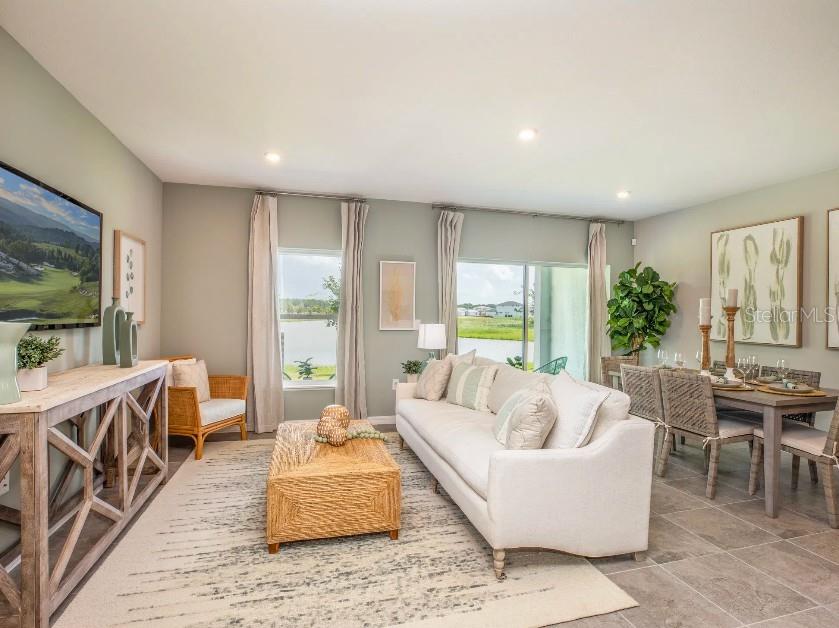 Model home - actual features may vary.