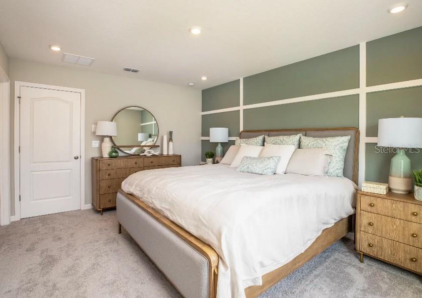Model home - actual features may vary.
