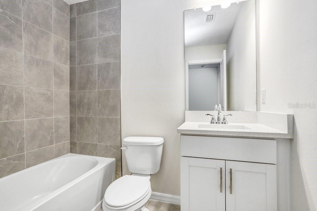 Hall Bath (stock photo of model home)